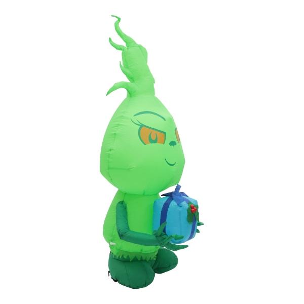 INFLABLE NAVIDEÑO GRINCH 1.22 M CON LUZ