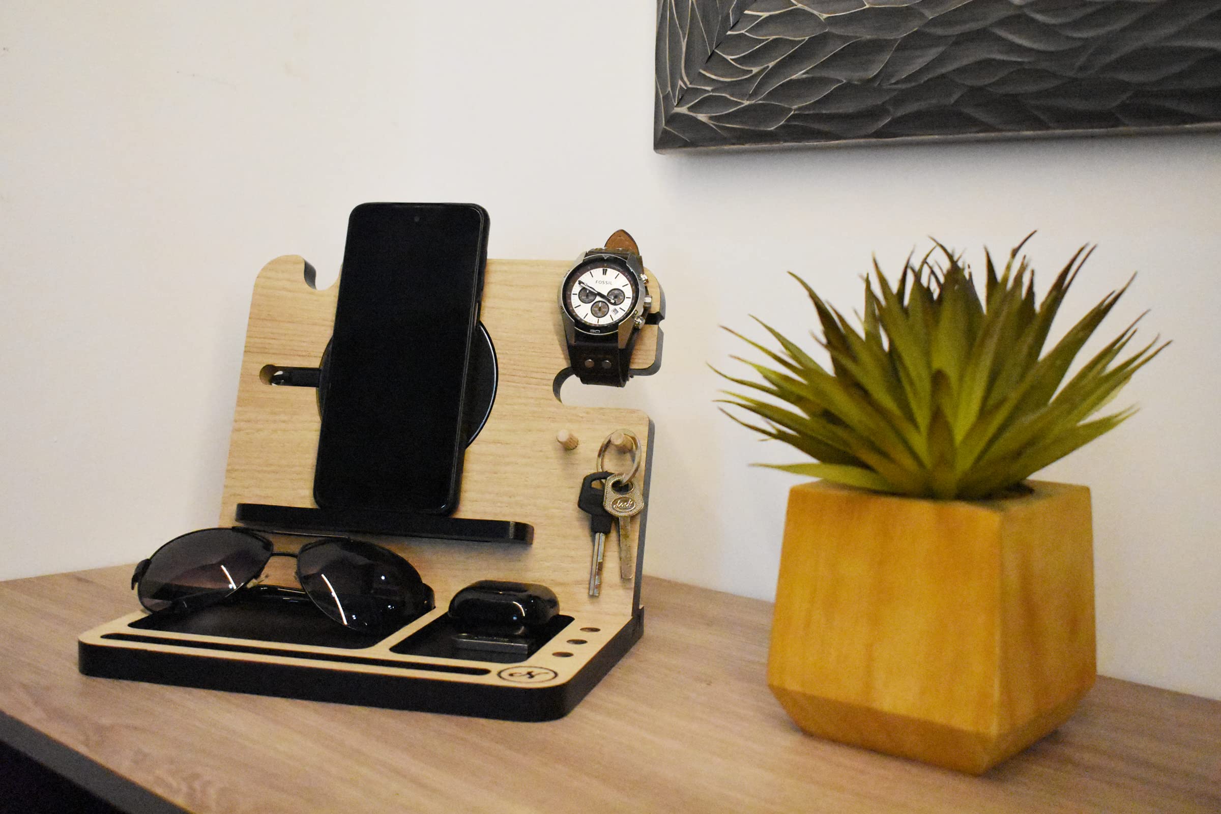 Regalo para hombre y mujer, organizador para celular