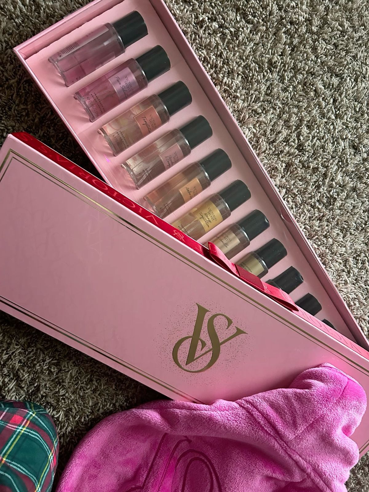 Body Mist Victorias Secret Set De Regalo 12 Piezas 75 Ml