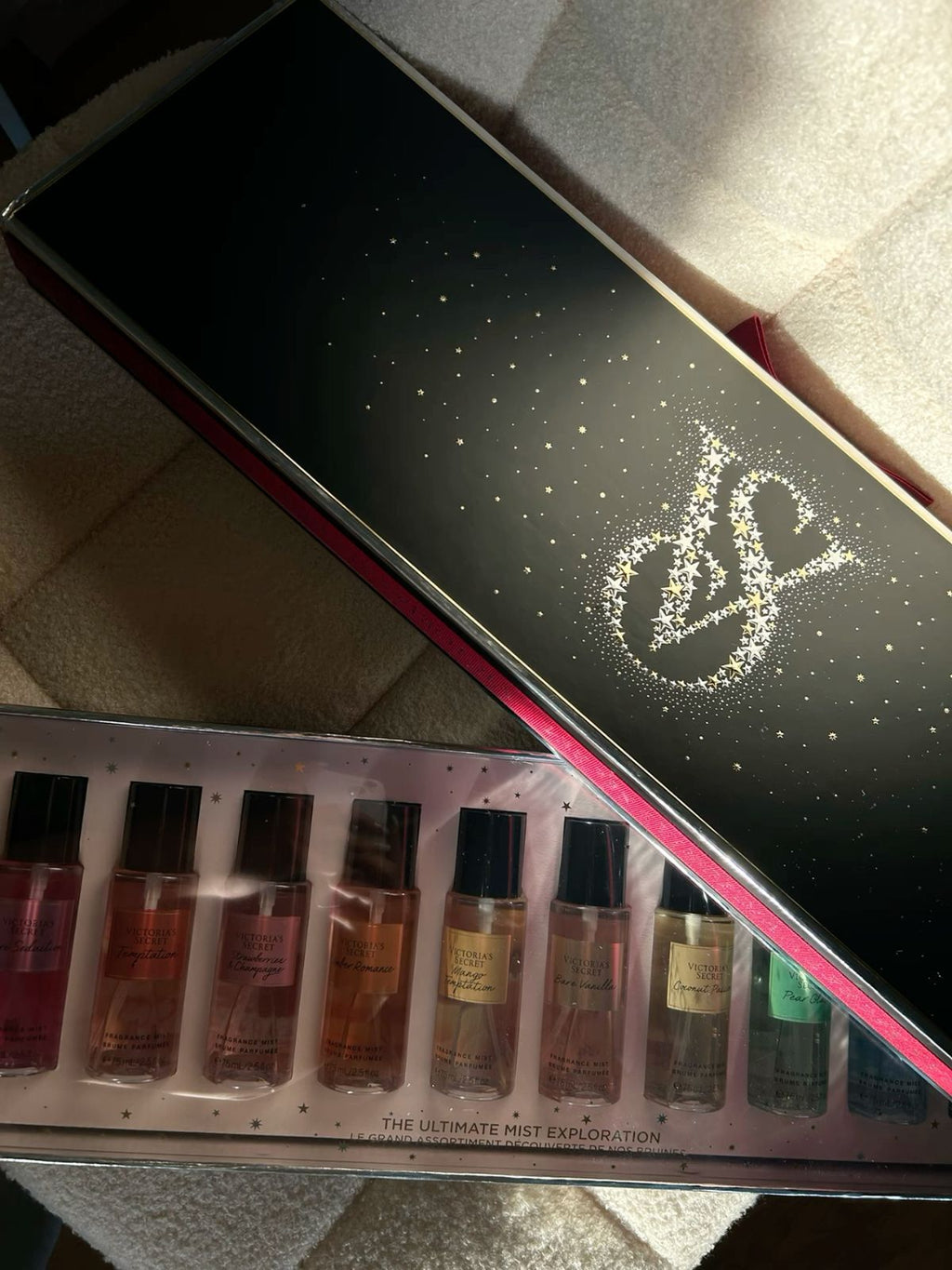 Body Mist Victorias Secret Set De Regalo 12 Piezas 75 Ml