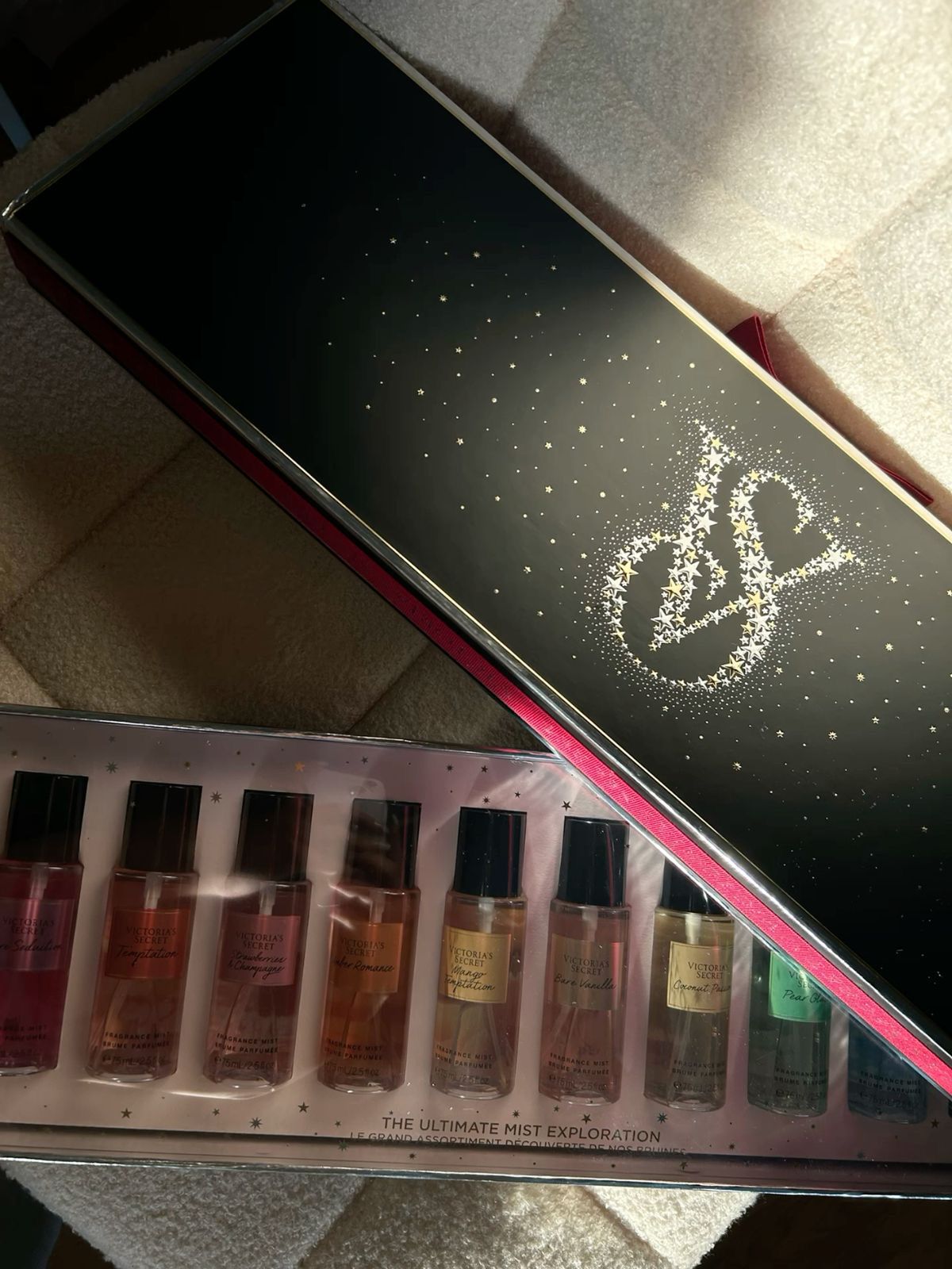 Body Mist Victorias Secret Set De Regalo 12 Piezas 75 Ml