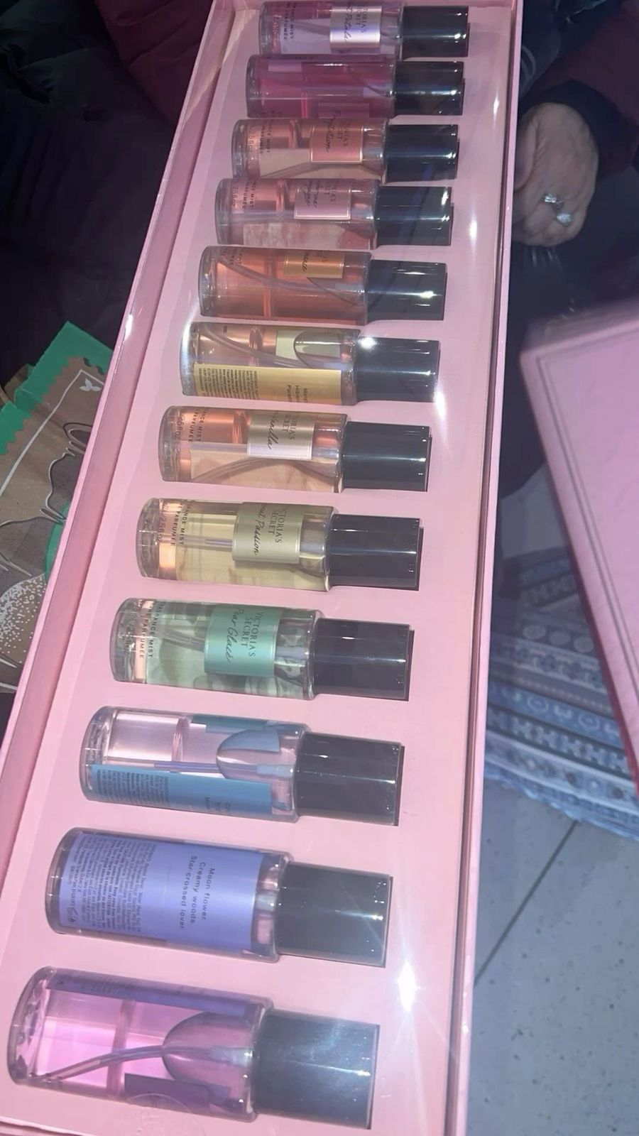 Body Mist Victorias Secret Set De Regalo 12 Piezas 75 Ml