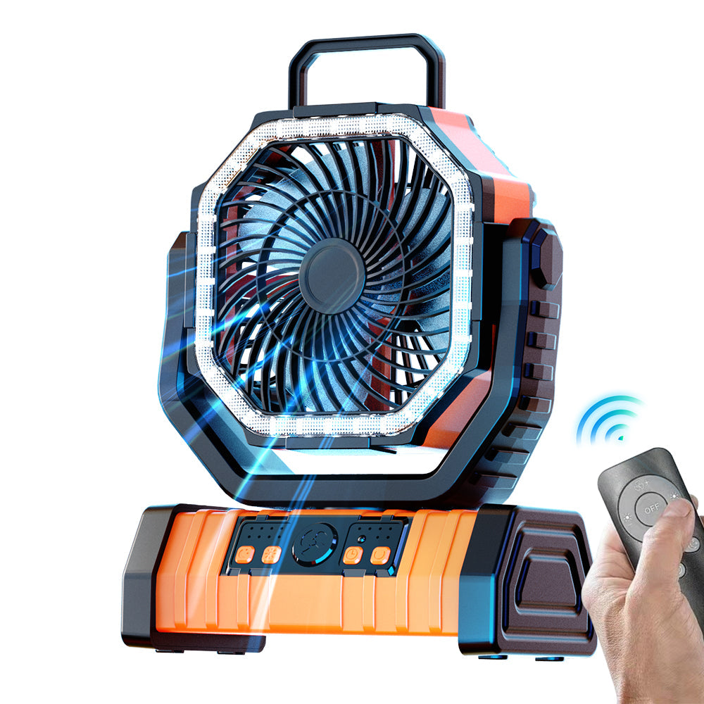 Ventilador portátil recargable con batería de 20000mAh