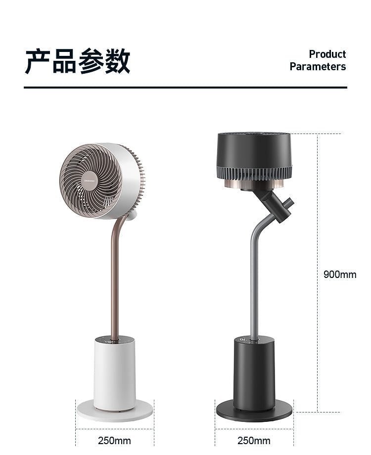 ventilador de circulación de aire F30Pro para el hogar