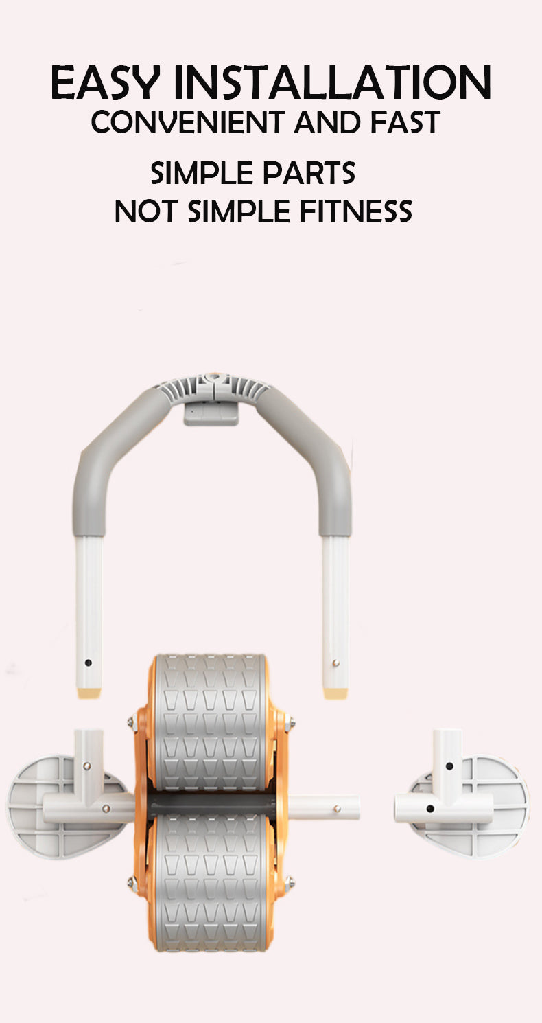 Soporte para el codo, rueda Abdominal de rebote automático