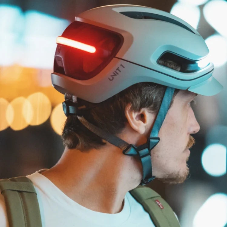 casco de ciclismo inteligente