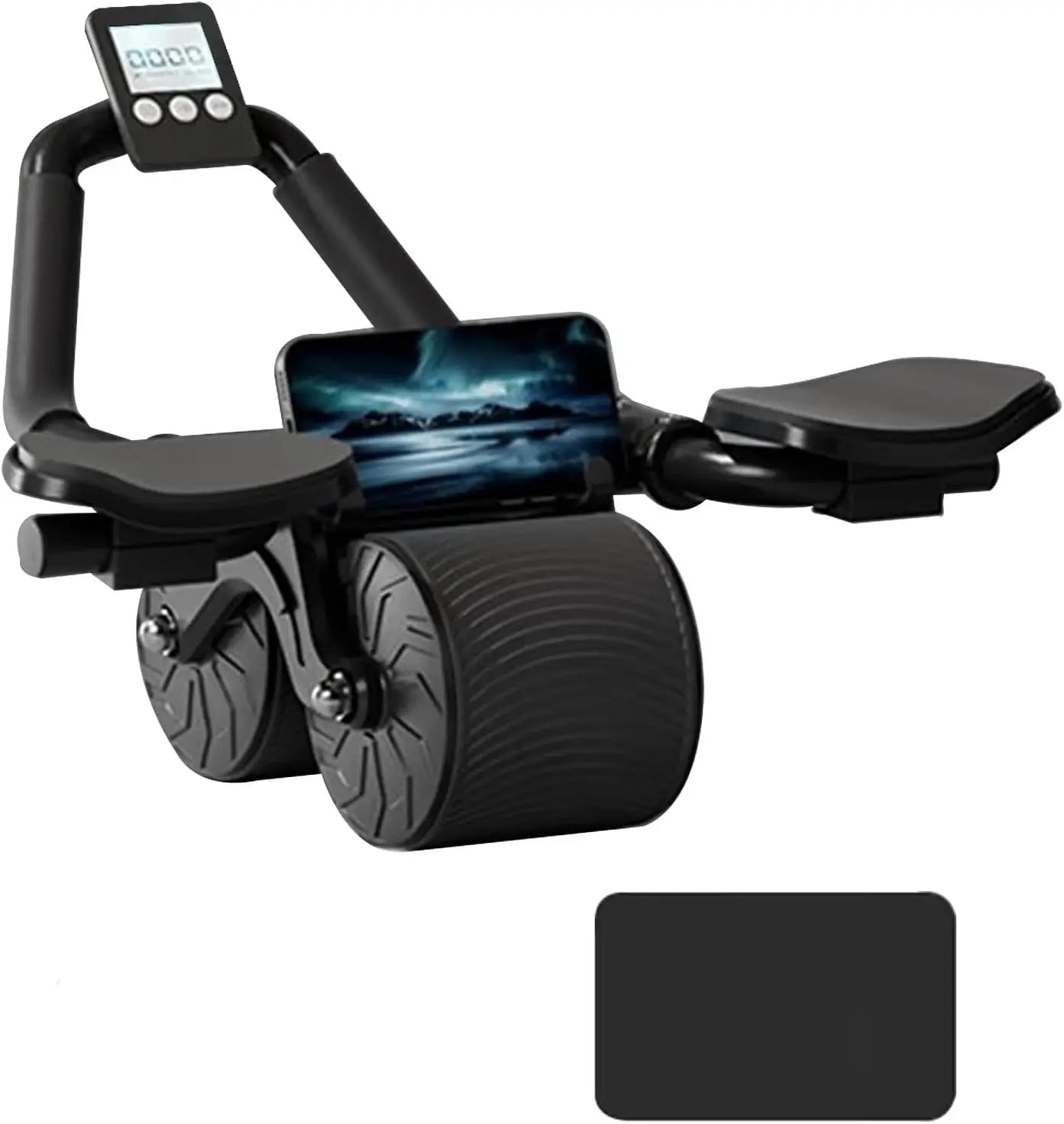 Soporte para el codo, rueda Abdominal de rebote automático