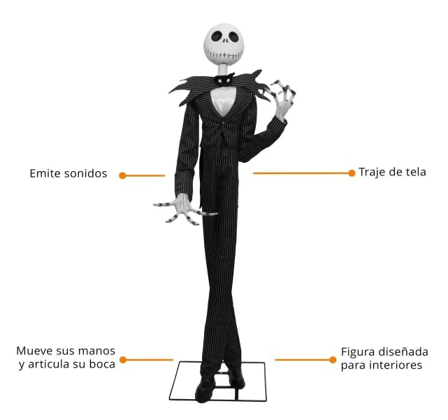 FIGURA ANIMADA JACK Y SALLY