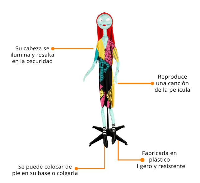 FIGURA ANIMADA JACK Y SALLY