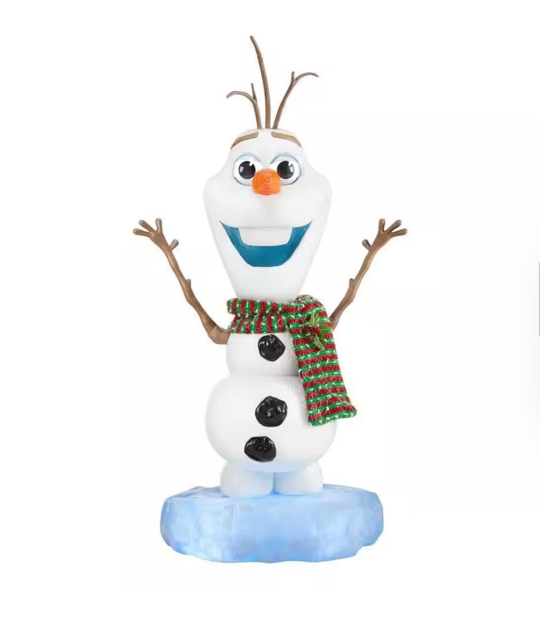 Olaf navideño animado LED de 4 pies