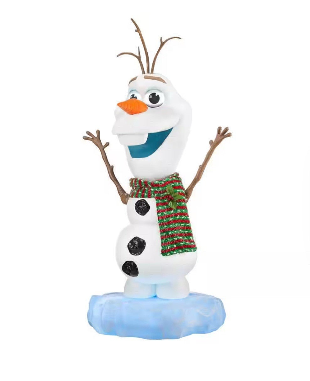 Olaf navideño animado LED de 4 pies